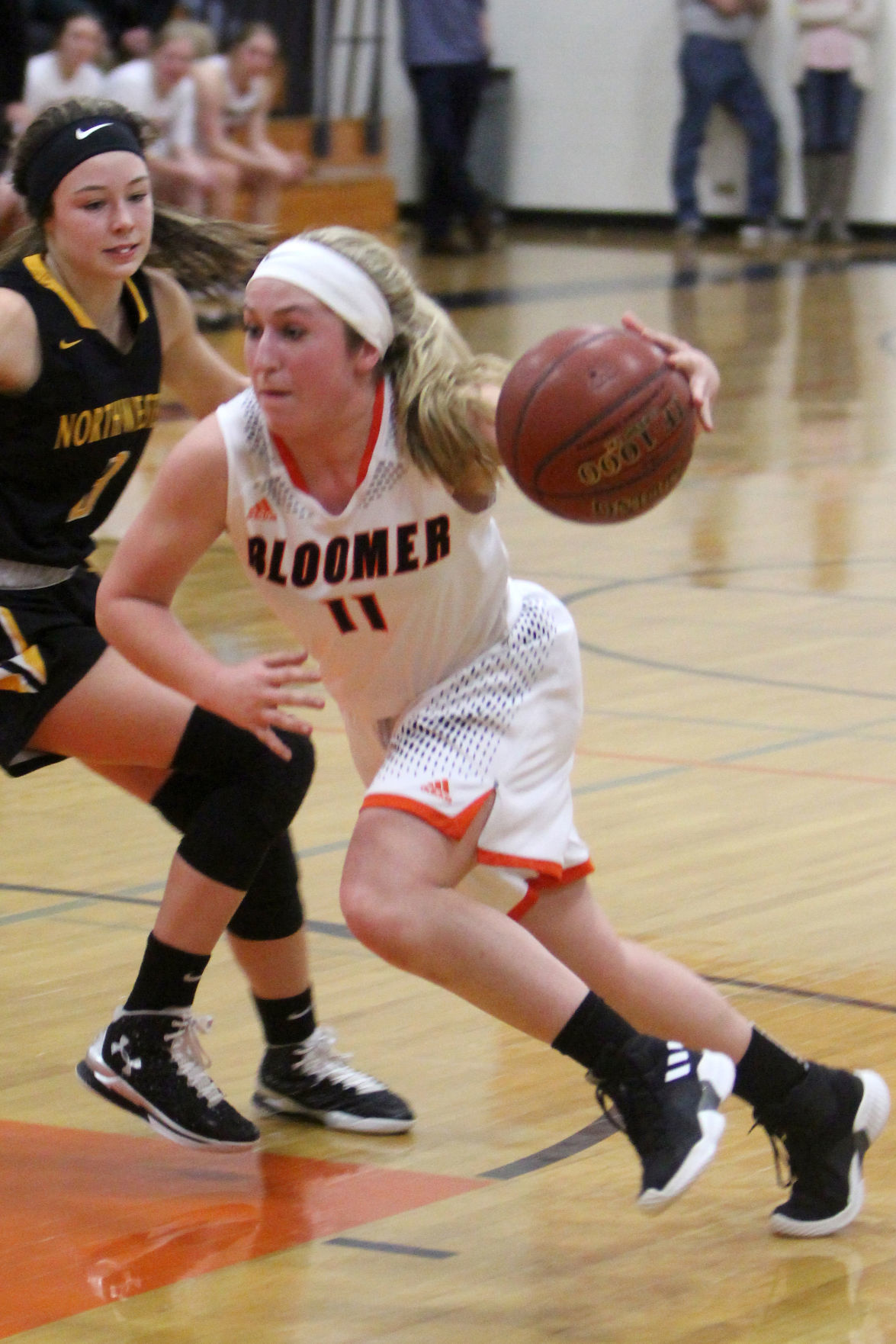 Northwestern at Bloomer girls basketball 2-1-19